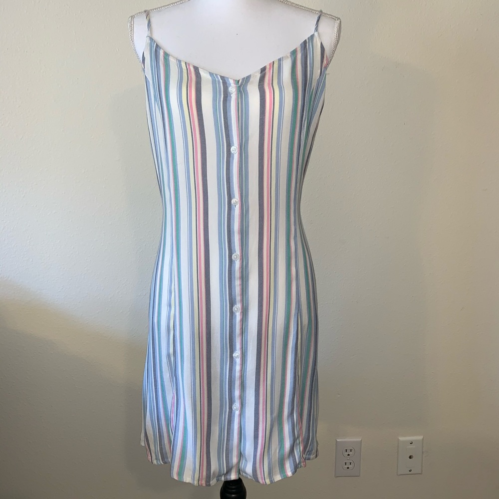 Arizona striped dress size XL.